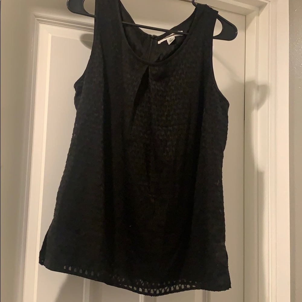 St. John black tank top